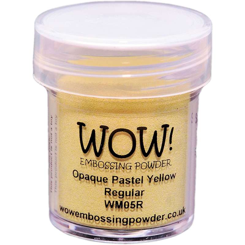 WOW! Embossing Powder 15ml Pastel Yellow