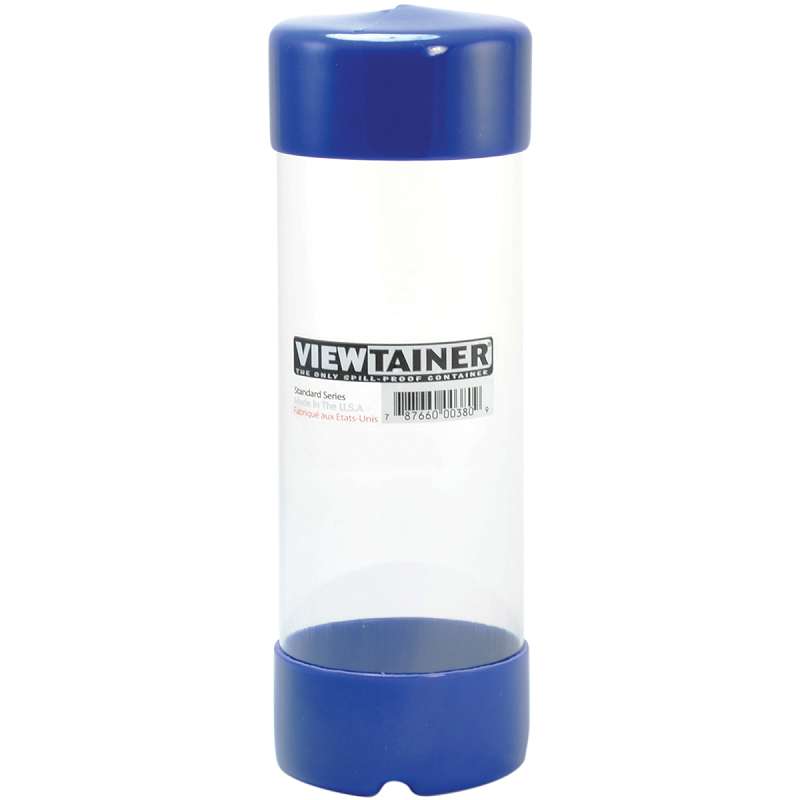 Viewtainer Slit Top Storage Container 2.75"X8" Blue