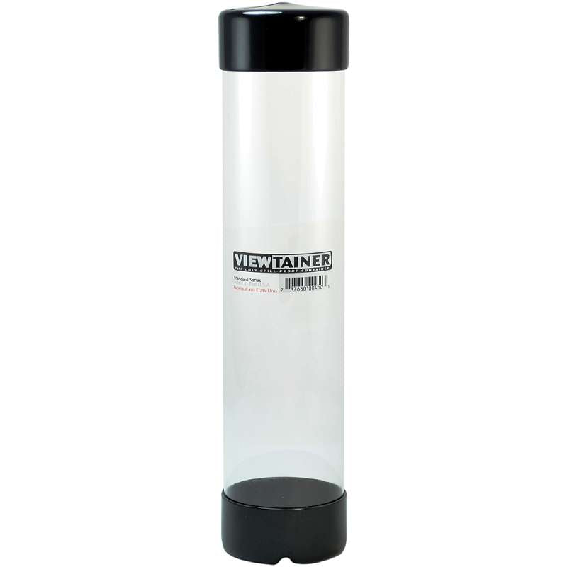 Viewtainer Slit Top Storage Container 2.75"X12" Black