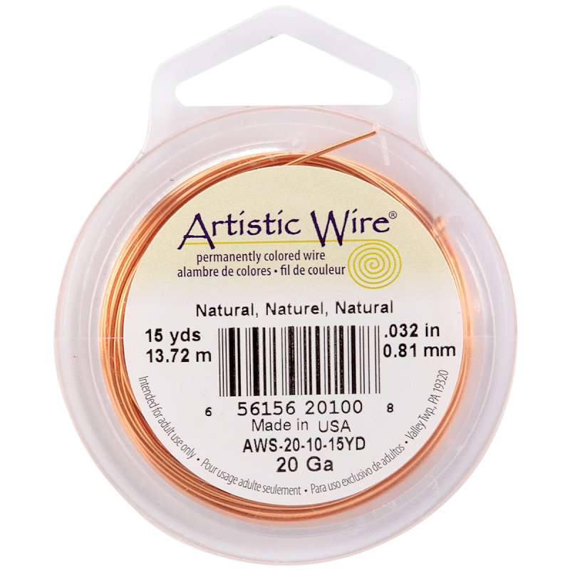 Artistic Wire Natural - 20 Gauge, 15yd