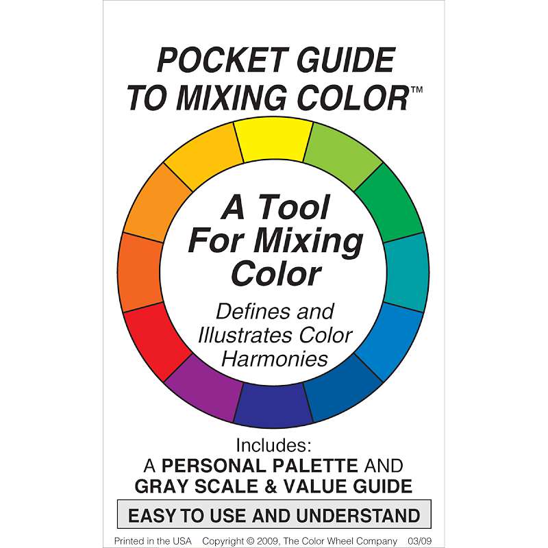 Pocket Guide To Mixing Color 3"X5"