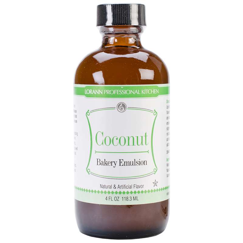 Bakery Emulsions Natural & Artificial Flavor 4oz Coconut