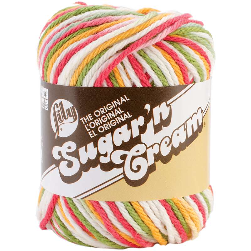 Sugar'n Cream Yarn - Ombres Mango Madness