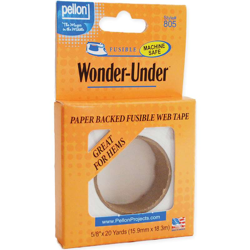 Wonder-Under Paper-Backed Fusible Tape 5/8"X20yd