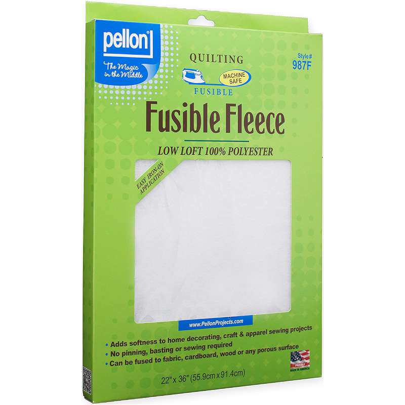 Fusible Fleece White 22"X36"