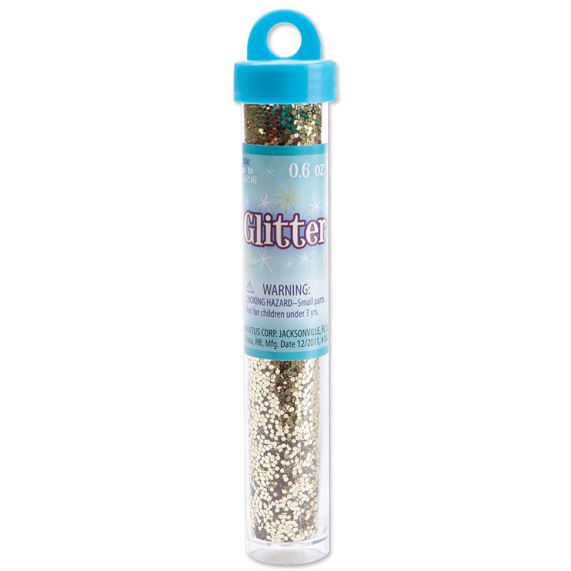 Glitter .6oz Gold