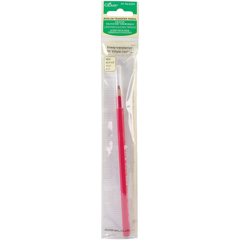 Iron-On Transfer Pencil Red