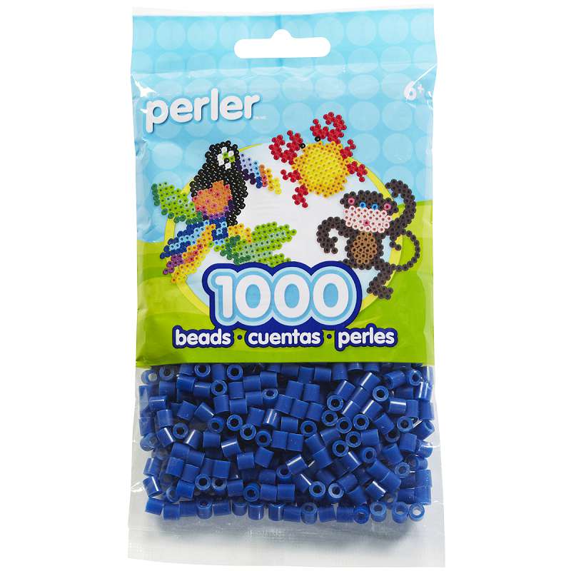 Perler Beads 1,000/Pkg Dark Blue