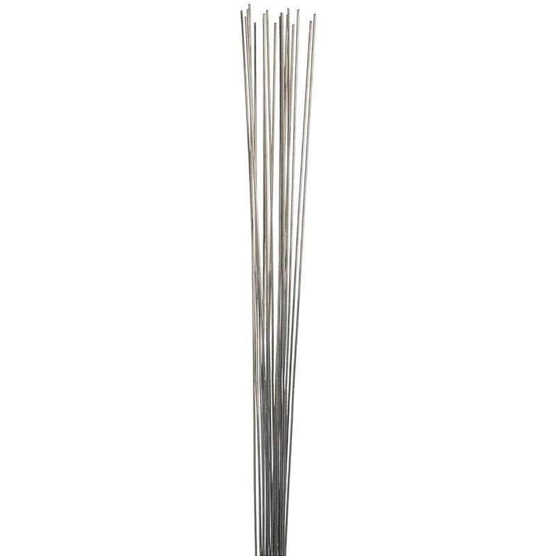 Bare Stem Wire 18 Gauge 18" 20/Pkg Silver