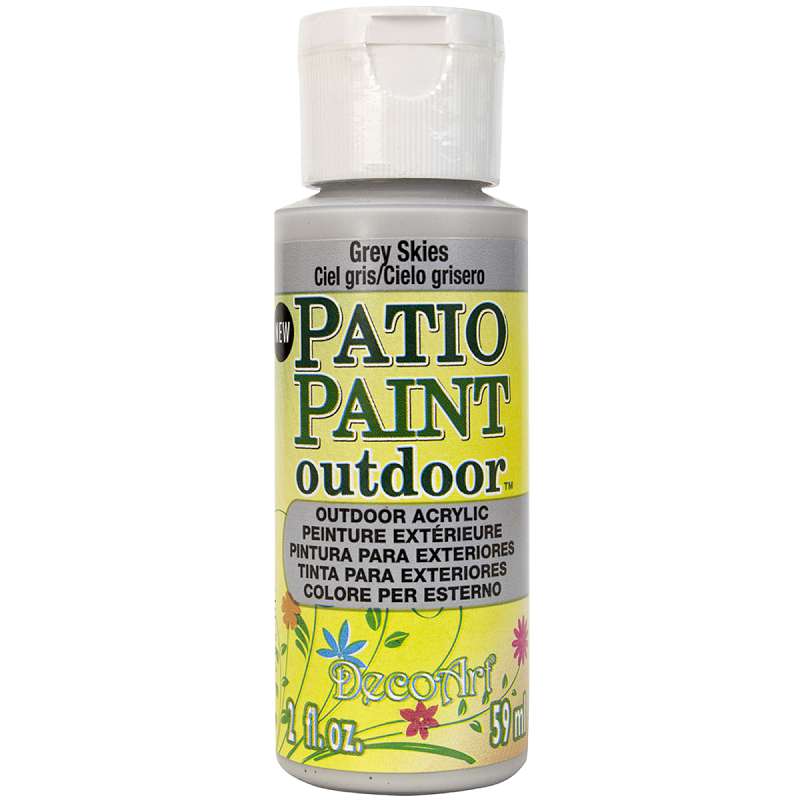 Patio Paint 2oz Grey Skies