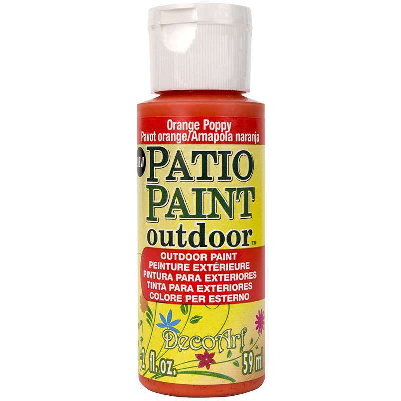 Patio Paint 2oz Orange Poppy