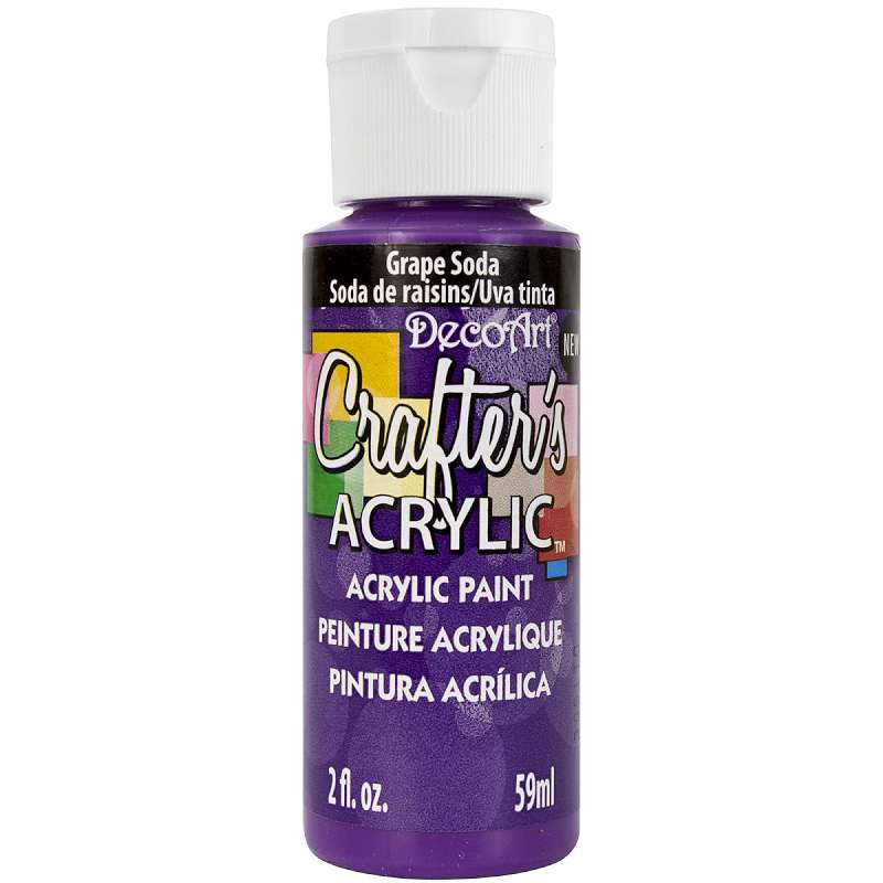 Crafter's Acrylic All-Purpose Paint 2oz Grape Soda