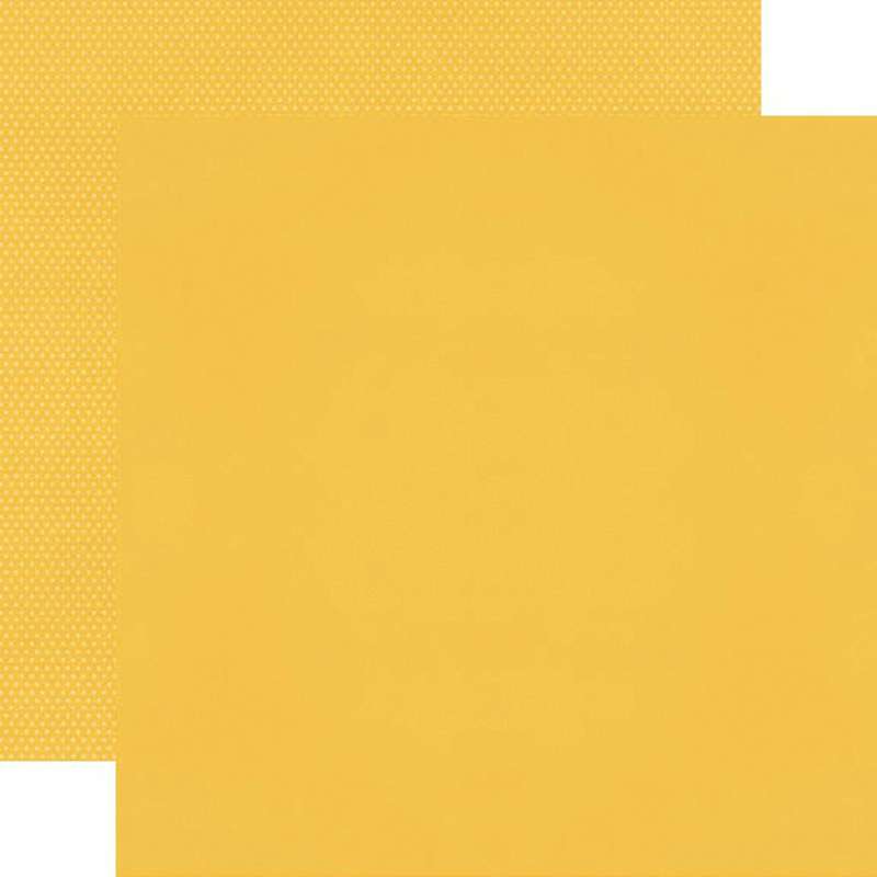 Simple Stories Color Vibe Double-Sided Cardstock 12"X12" Dandelion Bold