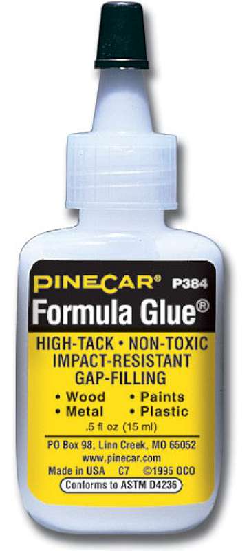 Pine Car Quick-Tac White Glue (.5fl oz.)