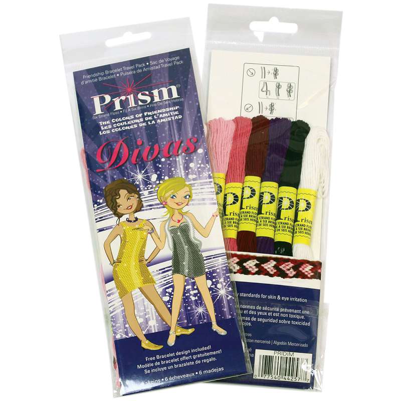 Prism 6-Strand Mini Floss Pack 6/Pkg Divas