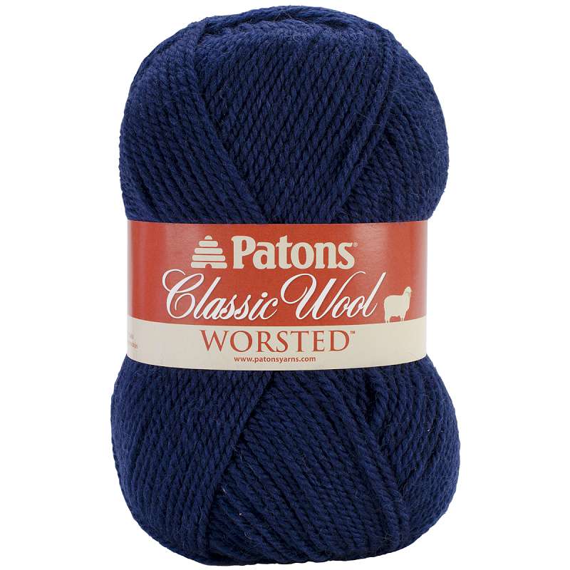 Classic Wool Yarn Navy