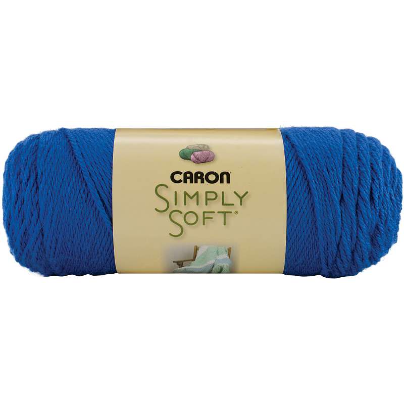 Simply Soft Solids Yarn Royal Blue