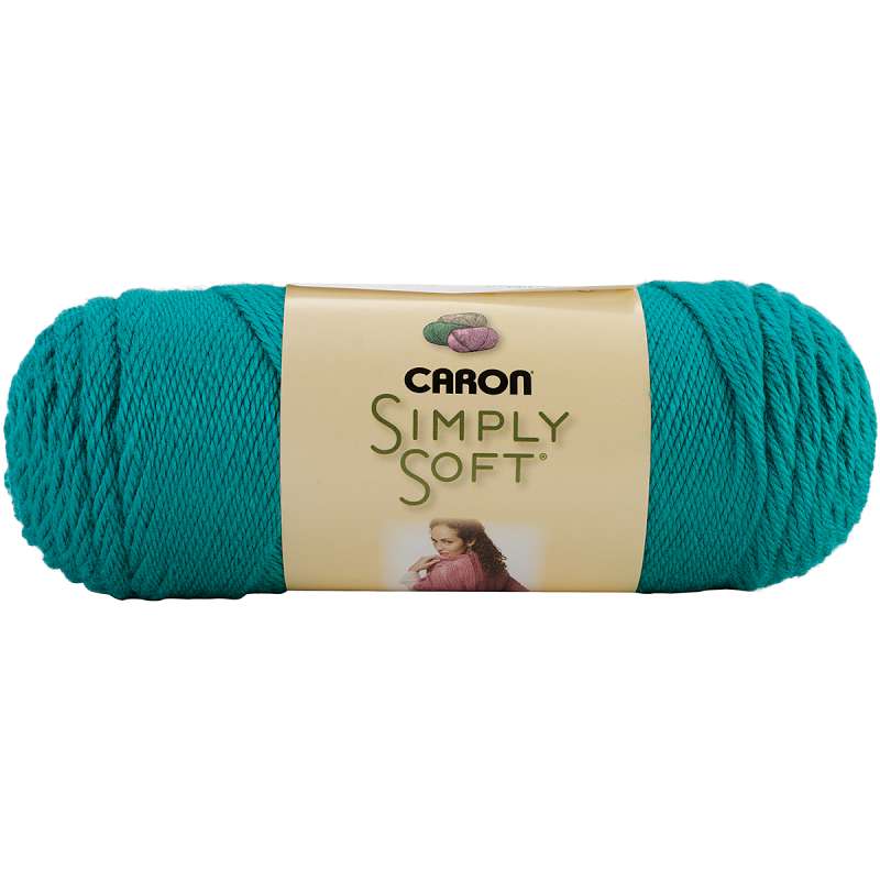 Simply Soft Solids Yarn Cool Green