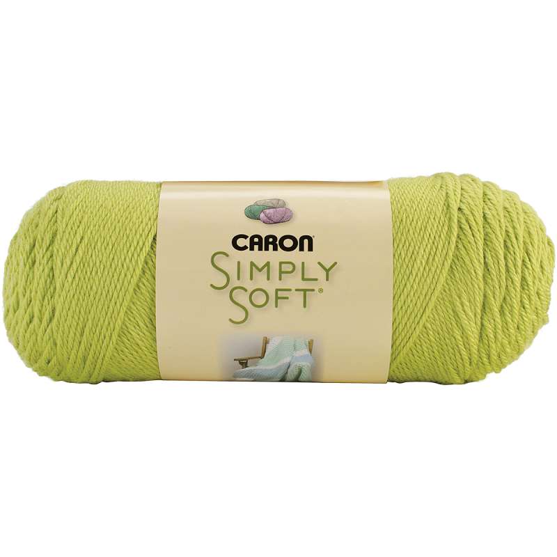 Simply Soft Solids Yarn Chartreuse