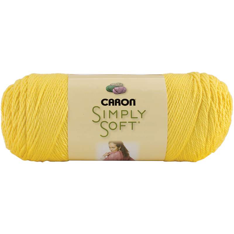 Simply Soft Solids Yarn Lemonade
