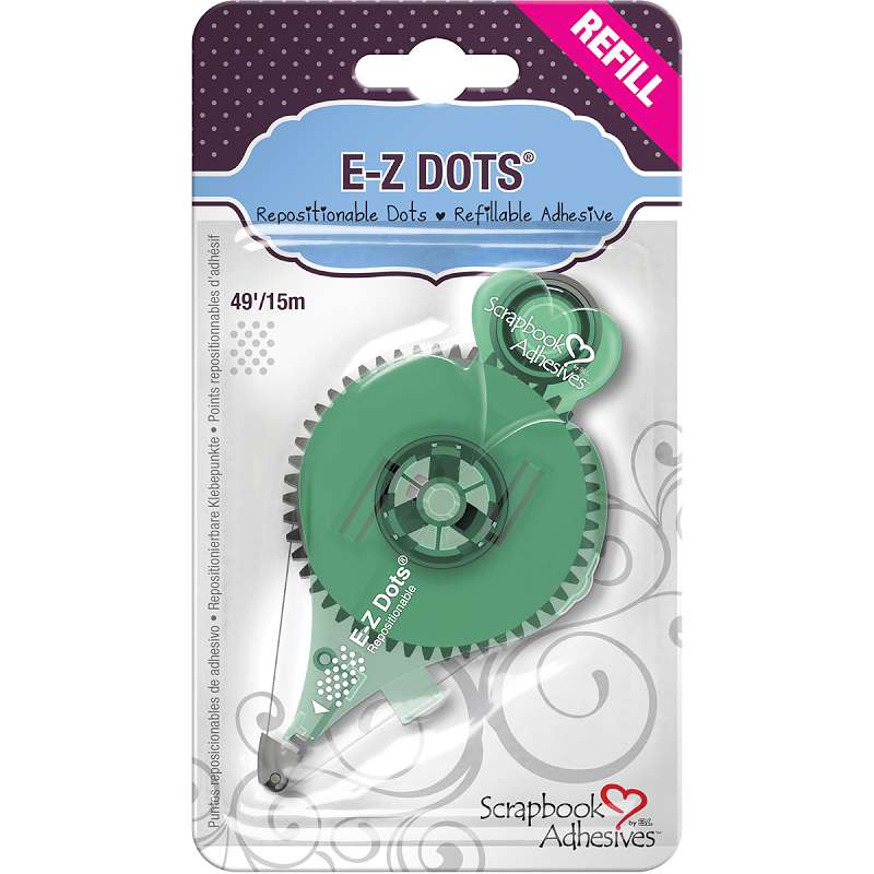 Scrapbook Adhesives E-Z Dots Refill Repositionable, 49', Use In 12046