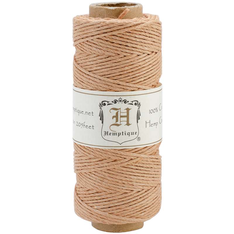 Hemp Cord Spool 20lb 205' Cappuccino