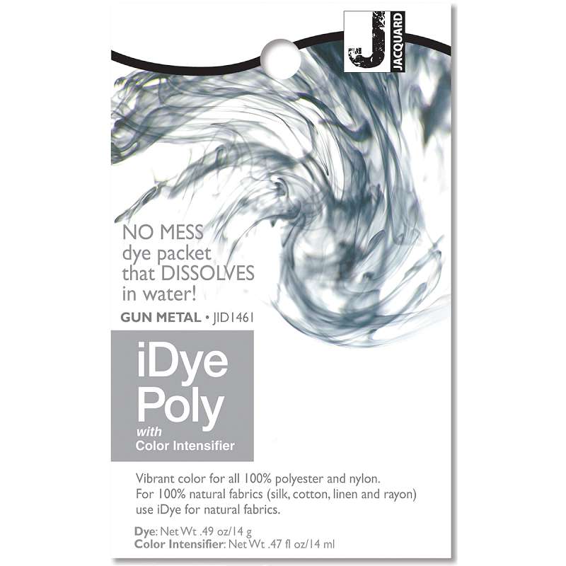 Jacquard iPoly Fabric Dye 14g Gun Metal