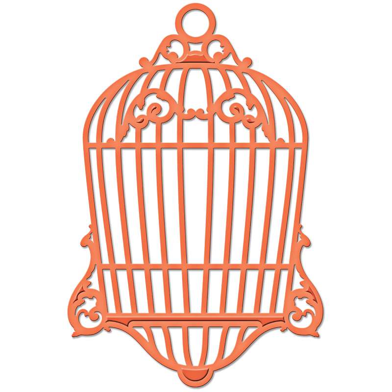 Spellbinders Shapeabilities Die D-Lites Bird Cage 2