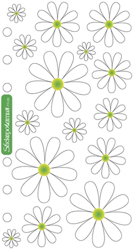 Sticko Stickers Daisies