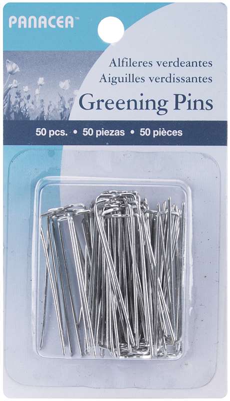 Greening Pins 1.75" 50/Pkg Silver