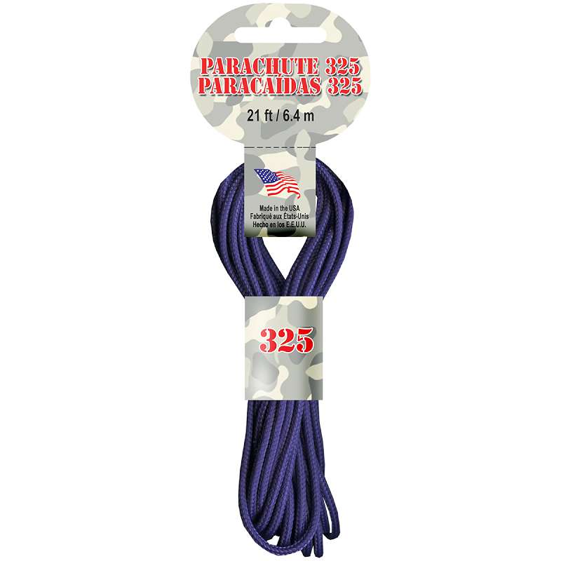 Parachute Cord 3mmX21' Purple