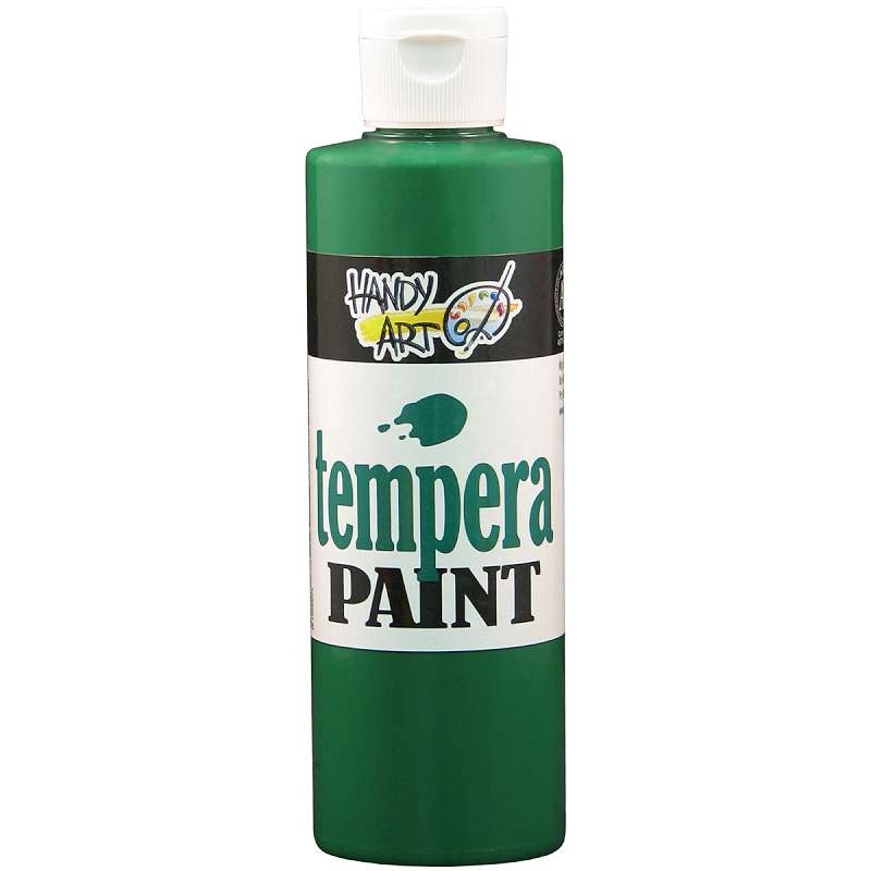 Handy Art Tempera Paint 8oz Green