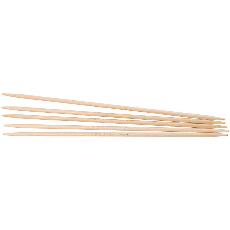 Brittany Double Point Knitting Needles 7.5" 5/Pkg Size 10/6mm