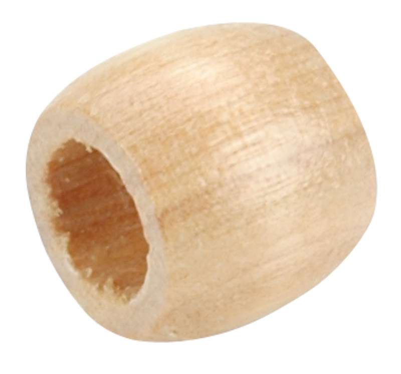 Barrel Wood Beads 13mmX11mm 18/Pkg Natural