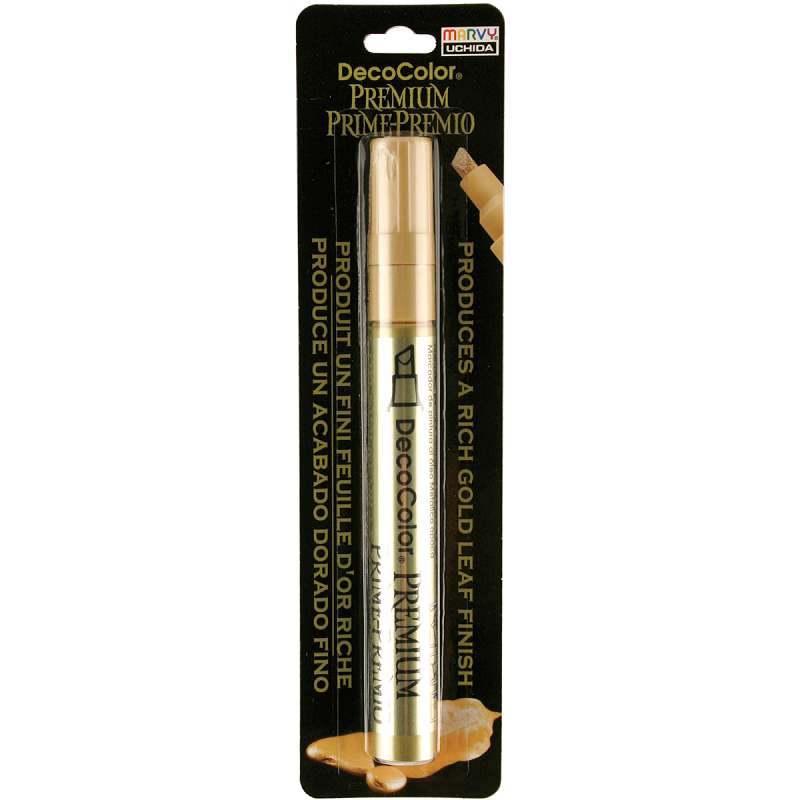 DecoColor Premium Chisel Paint Marker Gold