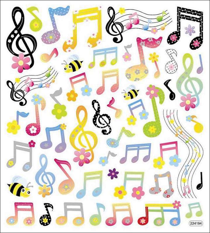 Multicolored Stickers Spring Notes