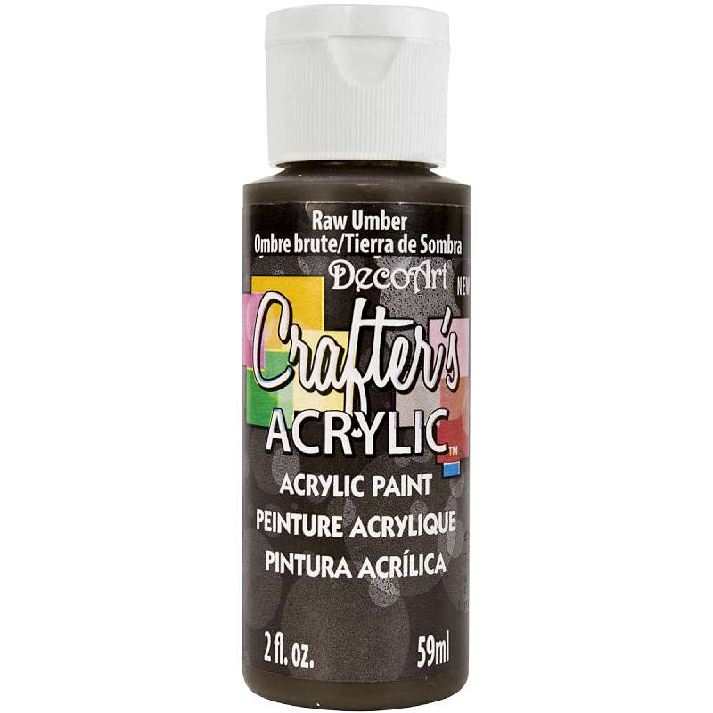 Crafter's Acrylic All-Purpose Paint 2oz Raw Umber