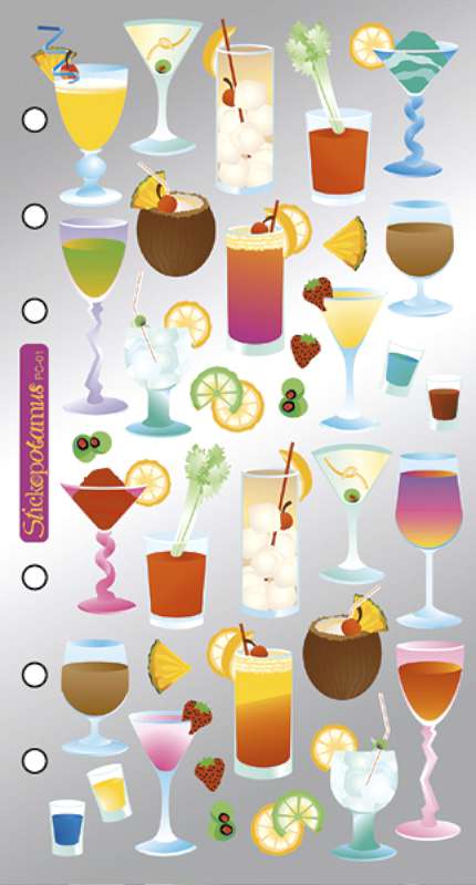 Sticko Stickers Cocktails