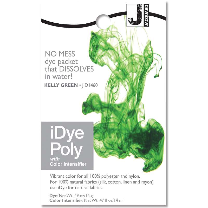 Jacquard iPoly Fabric Dye 14g Kelly Green