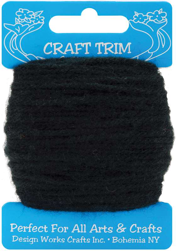 Craft Yarn 20yd Black