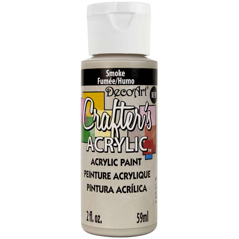 Crafter's Acrylic All-Purpose Paint 2oz Smoke