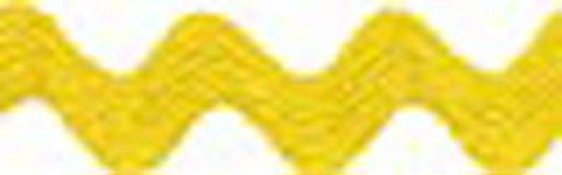 Baby Rickrack 1/4"X4yd Canary
