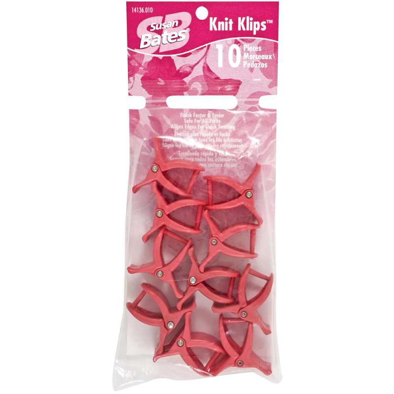 Susan Bates Knit Klips 10/Pkg-10/Pkg