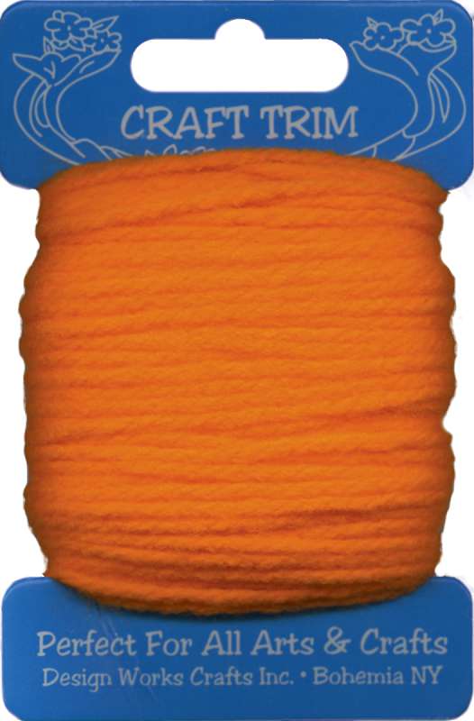 Craft Yarn 20yd Orange