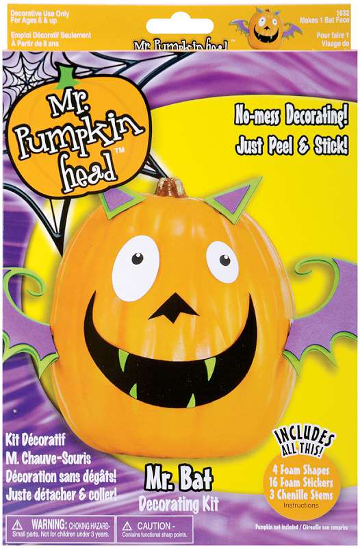Mr. Pumpkinhead Foam Kits Mr. Bat