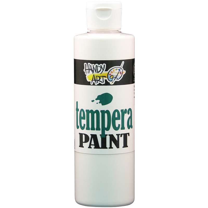 Handy Art Tempera Paint 8oz White