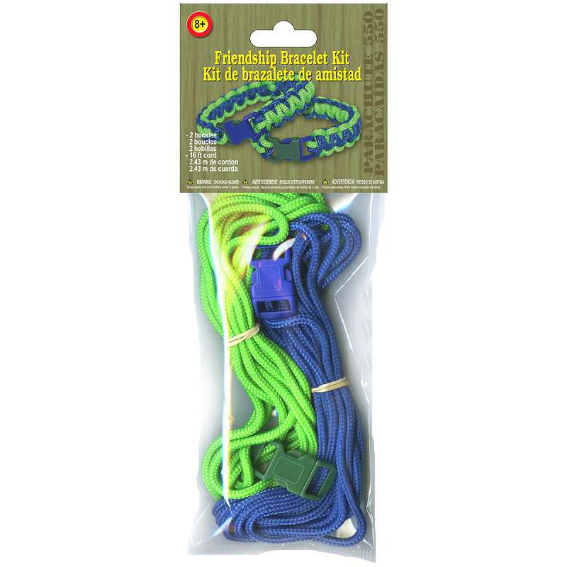 Parachute Cord Project Kit Makes 1 Boy's Friendship Bracelet