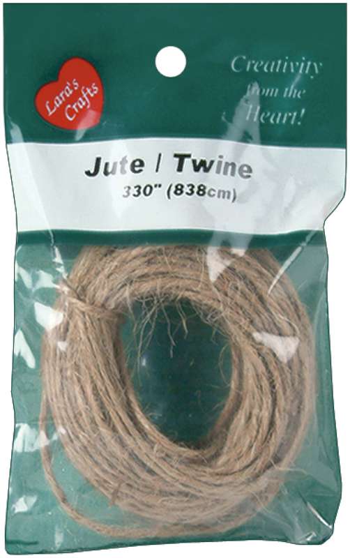 Jute Cording 3-Ply 330"