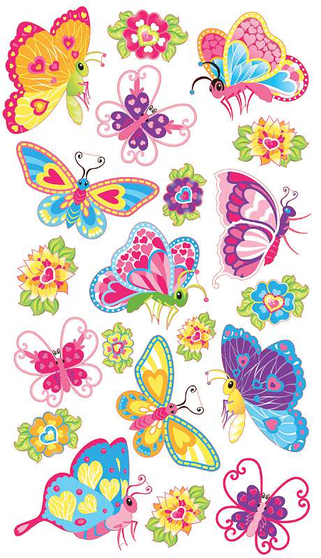 Sticko Stickers Magical Butterflies