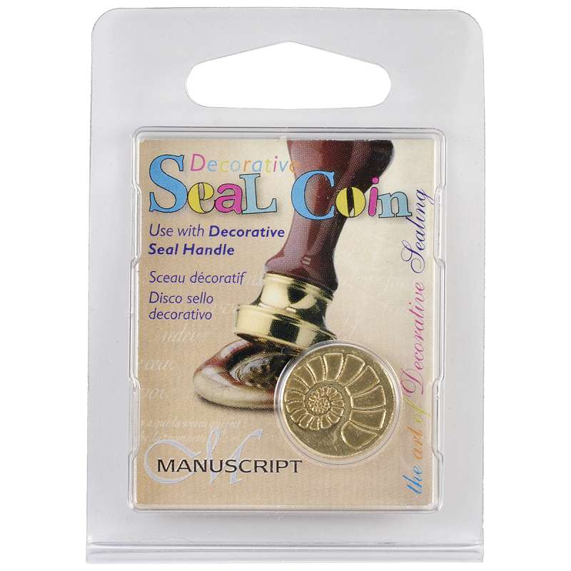 Decorative Sealing Coin .75" Shell
